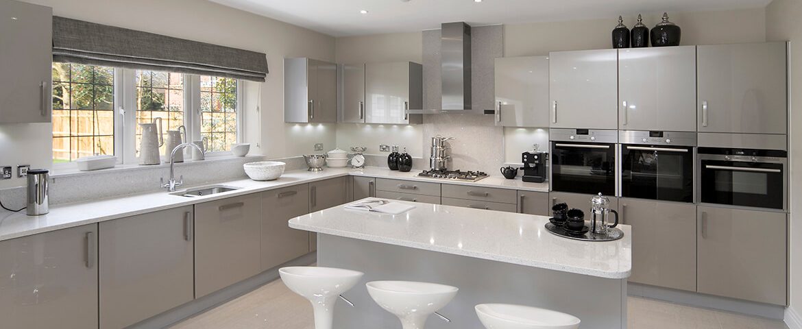 Modern granite kitchen countertops